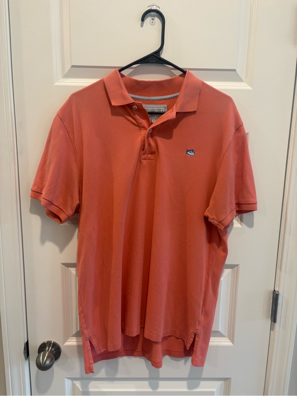 Southern Tide Men's Coral Short Sleeve Polo